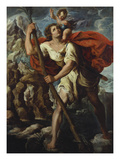 Saint Christopher Giclee Print by Orazio Borgianni