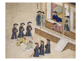 Questioning a Prisoner Giclee Print by Kim Junkeun