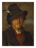 A Tyrolean Peasant Giclée-Druck von Franz Von Defregger