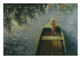 The Boat on the Marne; En Barque Sur La Marne Reproduction procédé giclée par Henri Lebasque