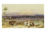 On the Nile, Egypt Giclee Print by William Clarkson Stanfield