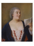 The Singer Giclee Print by Jean-Etienne Liotard
