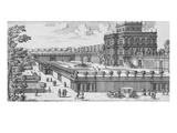 The Garden of Rome; Li Giardini Di Roma reproduction procédé giclée par Giovanni Battista Falda