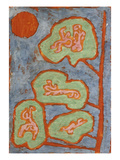 Figurative Leaves; Figurale Blatter Reproduction procédé giclée par Paul Klee