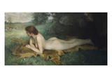 Reclining Nude; Nu Allongee Giclee Print by Emil Gustav Adolf Glockner