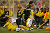 Columbus, OH May 7 - Alvaro Fernandez and Kevin Burns Photographic Print by Jamie Sabau