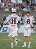 Boston, MA July 9 - Brendan Mundorf and Stephen Peyser Photographic Print by Jim Rogash