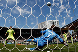Portland, OR July 10 - Fredy Montero and Troy Perkins Photographic Print by Jonathan Ferrey