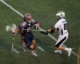 Uniondale, NY July 16 - Brian Karalunas and Paul Rabil Photographic Print by Jim McIsaac