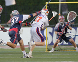 Boston, MA July 23 - Brodie Merrill and Jordan Burke Fotografie-Druck von Jim Rogash