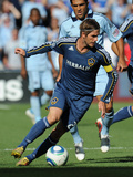 Kansas City, KS September 5 - David Beckham Photographic Print by Peter Aiken