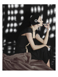 Vogue - November 1960 Photographic Print by Karen Radkai