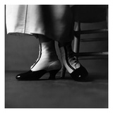 Vogue - December 1947 Photographic Print by Richard Rutledge