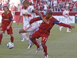Sandy, UT August 6 - Andy Williams and Thierry Henry Photographic Print by George Frey