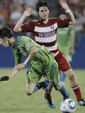 Frisco, TX August 20 - Alvaro Fernandez and Ricardo Villar Photographic Print by Brandon Wade
