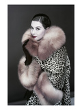 Vogue - October 1954 Fotografisk trykk av Erwin Blumenfeld
