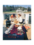 House & Garden - August 1952 Photographie par John Rawlings