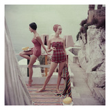 Vogue - January 1955 Photographic Print by Henry Clarke
