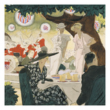 Vogue - June 1933 Giclee Print by Jean Pagès
