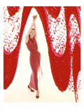 Vogue - December 1958 Photographic Print by William Bell