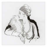 Vogue - December 1936 Reproduction procédé giclée par Porter Woodruff