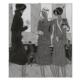 Vogue - August 1929 Giclee Print by Jean Pagès