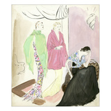 Vogue - March 1935 Giclée-Druck von Marcel Vertes