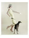 Vogue - January 1955 Photographic Print by Richard Rutledge