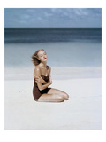 Vogue - July 1953 Photographic Print by John Rawlings