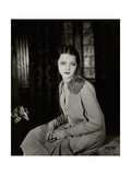 Vanity Fair - June 1927 Fotografie-Druck von Florence Vandamm