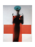 Vogue - March 1945 Fotografisk trykk av Erwin Blumenfeld