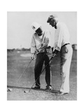 John D. Rockefeller and S.J. Peabody, March 1932 Photographic Print