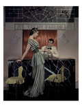 Vogue - June 1941 Reproduction photographique sur papier de qualité par John Rawlings