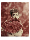 Vogue - January 1957 Photographic Print by Karen Radkai