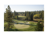 Osprey Meadows Golf Course, Hole 18 Photographic Print by Stephen Szurlej