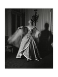 Vogue - April 1951 Photographic Print by John Rawlings
