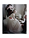 Glamour - October 1949 Photographie par Frances Mclaughlin-Gill