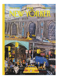 The New Yorker Cover - October 19, 1992 Gicléedruk van Red Grooms