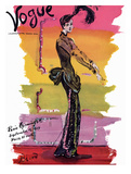 Vogue Cover - September 1939 Lámina giclée de primera calidad por Christian Berard