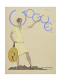 Vogue - May 1927 Lámina giclée de primera calidad por Georges Lepape