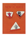 The New Yorker Cover - November 2, 1981 Giclee-trykk av R.O. Blechman The New Yorker Cover - November 2, 1981 Giclee-trykk av R.O. Blechman