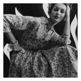 Glamour - January 1957 Photographic Print by Sante Forlano
