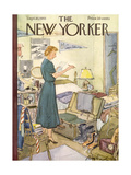 The New Yorker Cover - September 10, 1955 Giclee-trykk av Perry Barlow The New Yorker Cover - September 10, 1955 Giclee-trykk av Perry Barlow