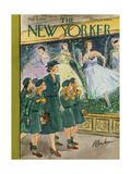 The New Yorker Cover - May 9, 1959 Giclee-trykk av Perry Barlow The New Yorker Cover - May 9, 1959 Giclee-trykk av Perry Barlow