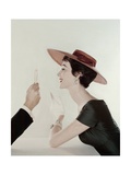 Vogue - April 1954 Photographic Print by John Rawlings