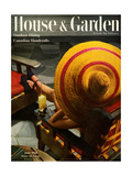 House & Garden Cover - June 1944 Giclee-trykk av Anton Bruehl House & Garden Cover - June 1944 Giclee-trykk av Anton Bruehl