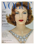 Vogue Cover - November 1957 Lámina giclée de primera calidad por Leombruno-Bodi