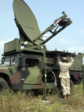A Phoenix Tactical Satellite Terminal Photographic Print by  Stocktrek Images
