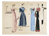 Vogue - August 1936 Giclee-trykk av René Bouét-Willaumez