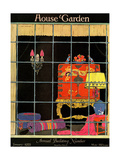 House & Garden Cover - January 1922 Giclee-trykk av H. George Brandt